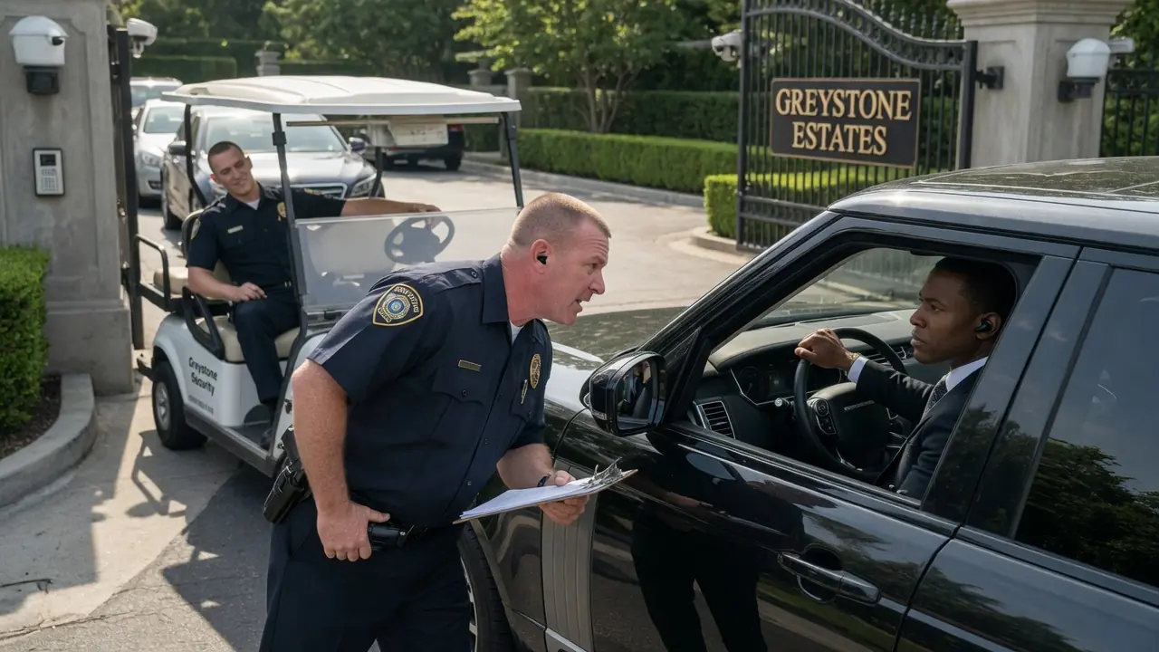 Guards Bl-ocked a CEO from His Own Mansion — Then He Made A Phone Call