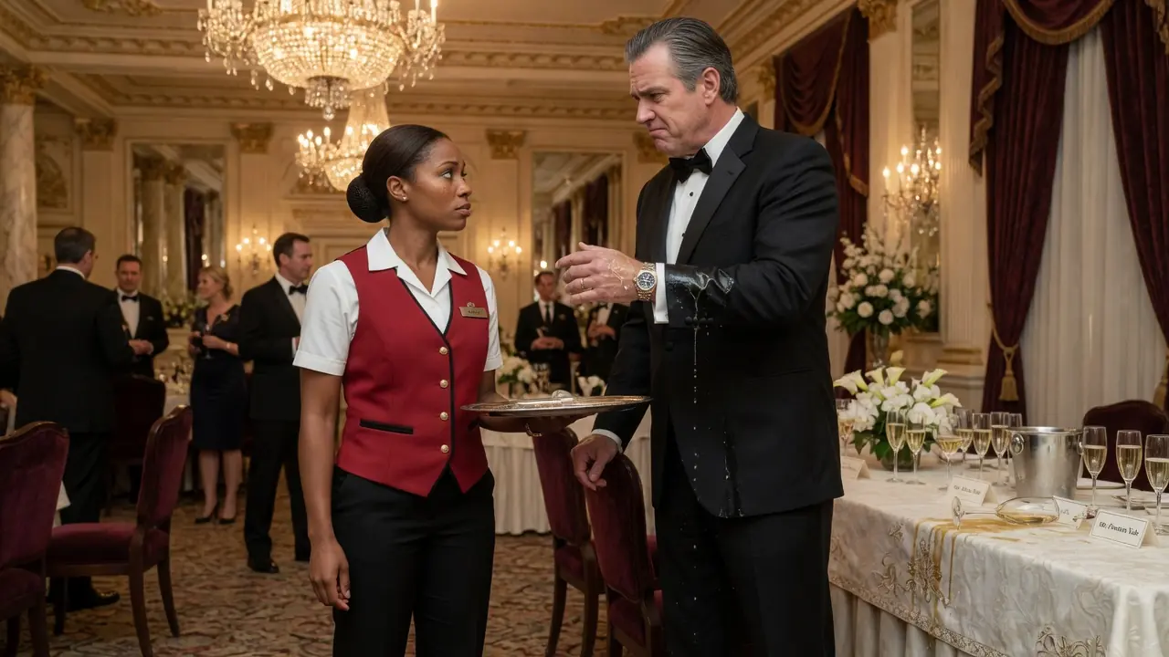 Millionaire Laughed At A Waitress At His Own Gala — Then They Heard Her Last Name