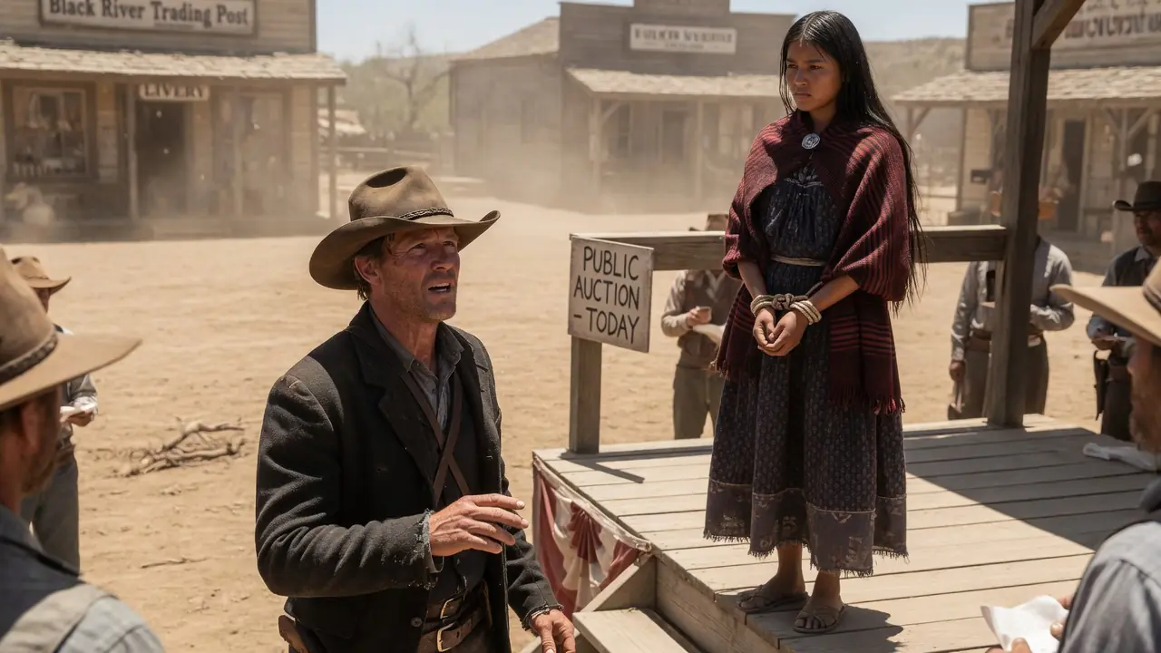 Cowboy Bought the Most Beautiful Apache Sla-ve — He Didn’t Know She Would Become His Wife