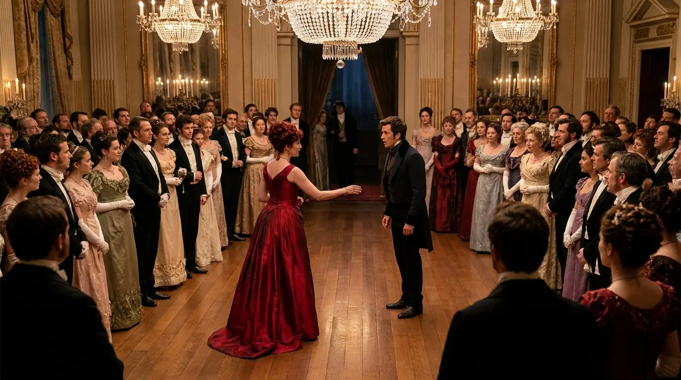 The Cursed Duke Hid From Every Ball — Then She Asked For The First Dance