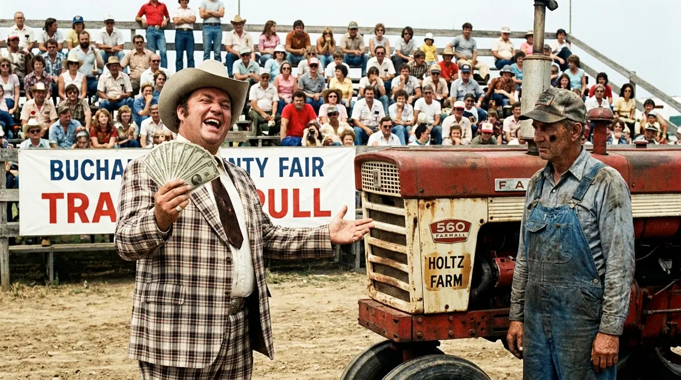 He Bet $10,000 His John Deere Would Beat a 'Junkyard Farmall' — The Whole County Watched Him Lose