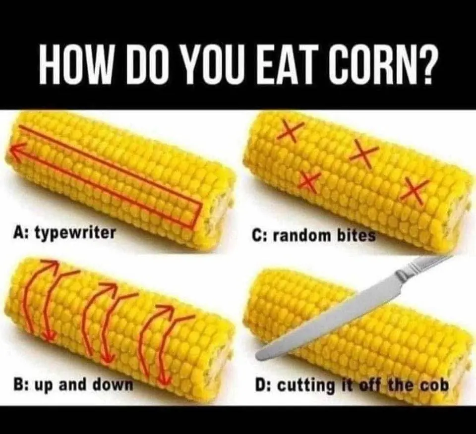 The Way You Eat Corn Might Explain Why Your Relationships Never Work