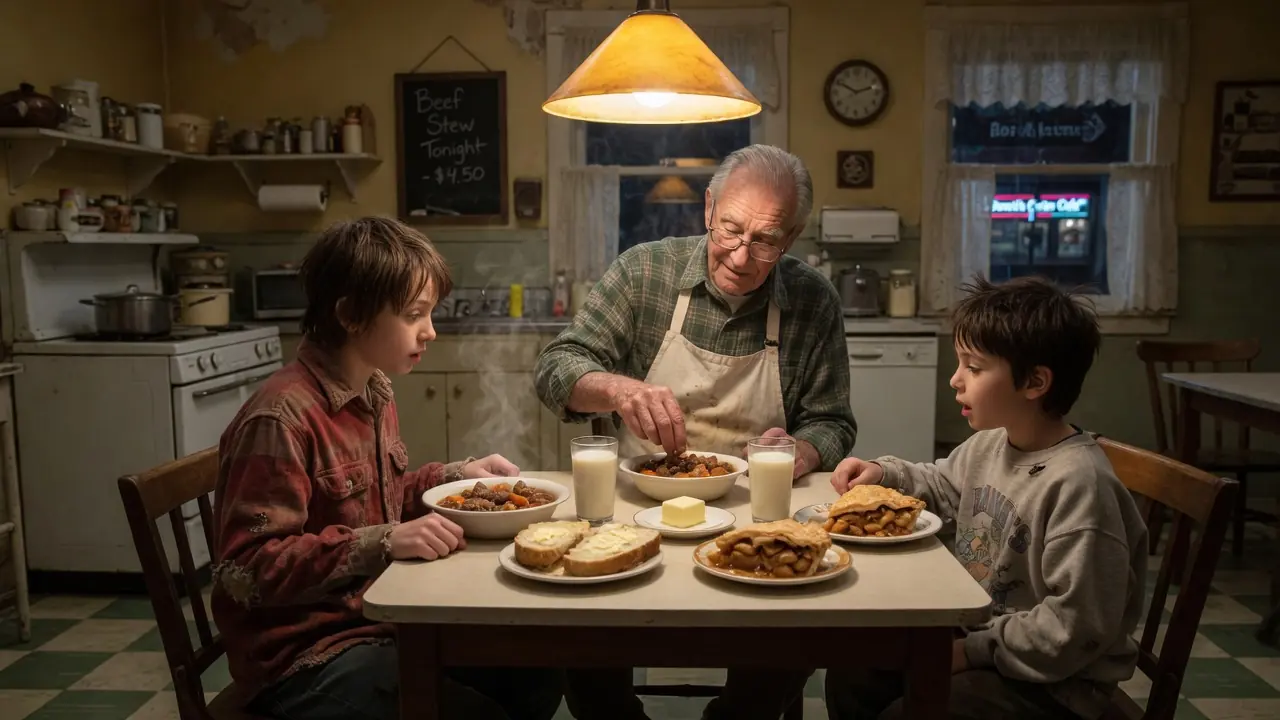 Old Man Fed Two Homeless Brothers Behind His Café — Years Later, They Returned To Him
