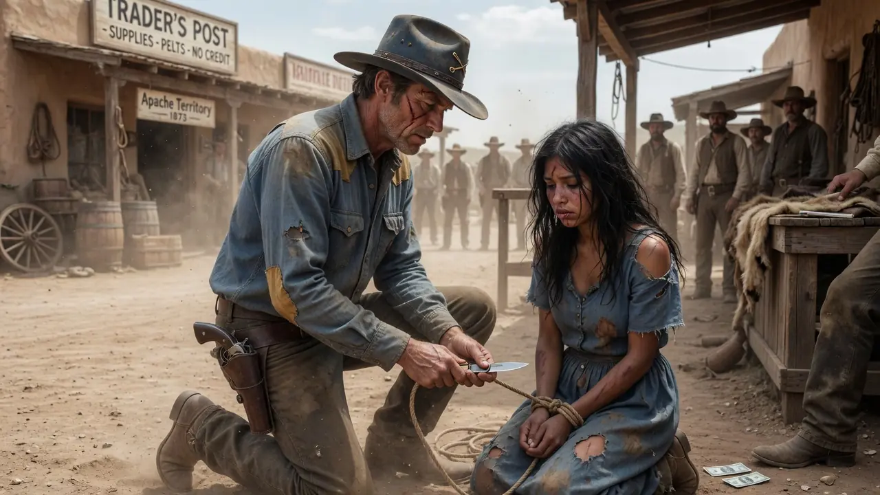 No One Wanted The Broken $2 Apache Girl — Until The Lonely Cowboy Took Her In As His Own Family