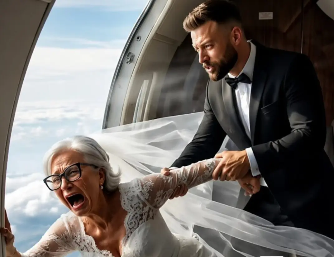 The elderly billionaire married a young man, sincerely believing that their relationship was built on true love. But on their wedding day, the groom pushed her out of a helicopter, never imagining that something completely unexpected would happen very soo
