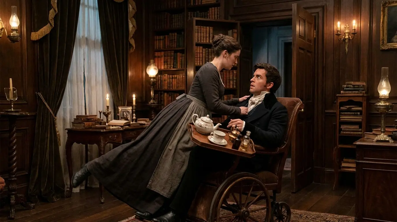 She Fell Into The Crippled Duke’s Lap — Then He Could Walk Again