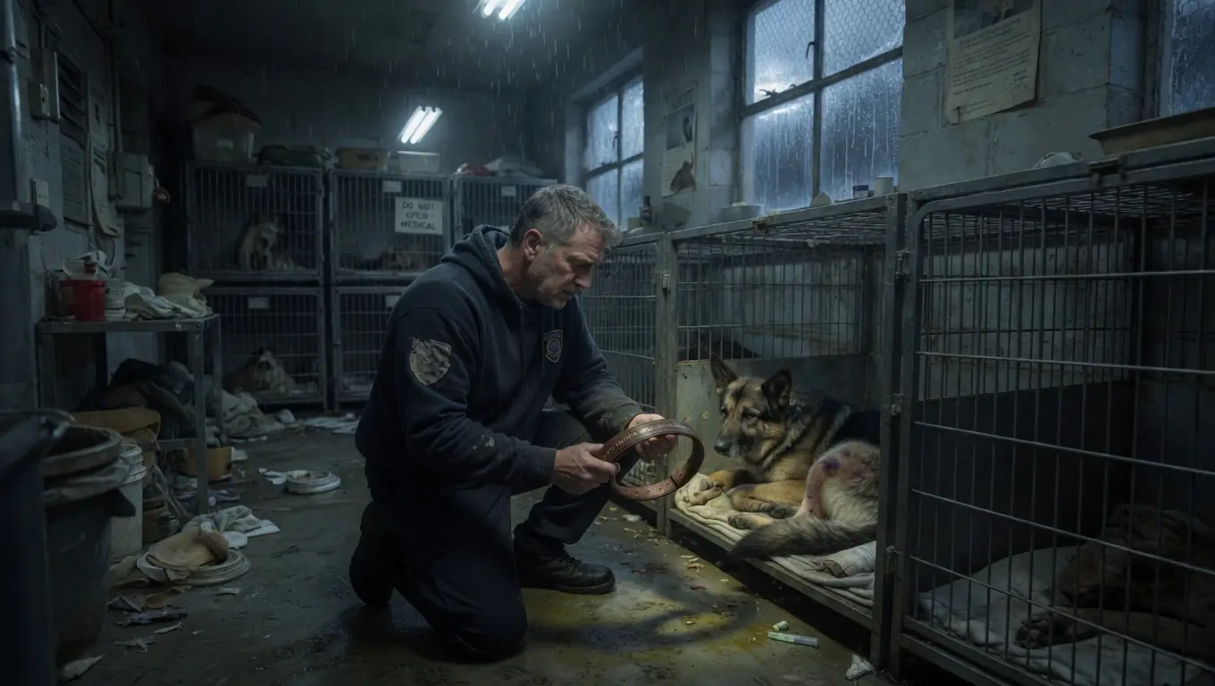 A RETIRED POLICE DOG WAS LEFT TO DIE IN A SHELTER — THEN HE EXPOSED THE OFFICERS WHO MURDERED HIS PARTNER