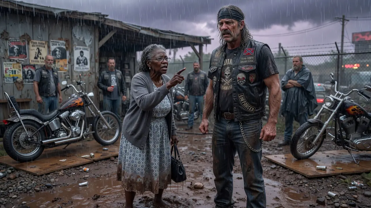 She Hid 79 Hells Angels from a Tornado — Days later, 300 Bikers Returned