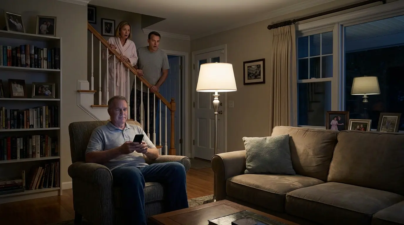 I Came Home To Surprise My Wife — But She Walked Downstairs With A Stranger