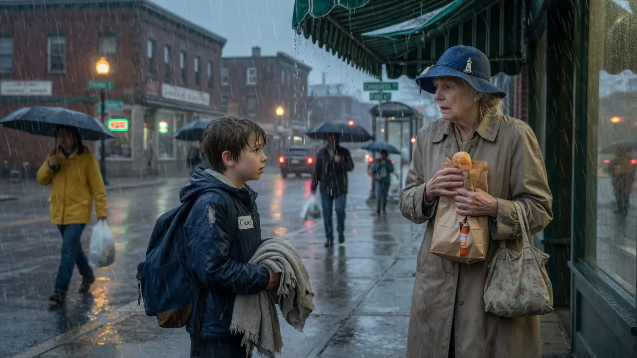 Boy Shared His Bag With A Lost Old Woman — The Next Morning, Her Family Came Looking For Him