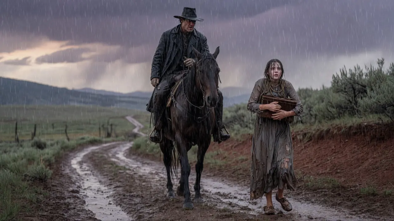 Lone Cowboy Found an Abandoned Mail-Order Bride in the Storm — Not Knowing Love Was All She Had Left