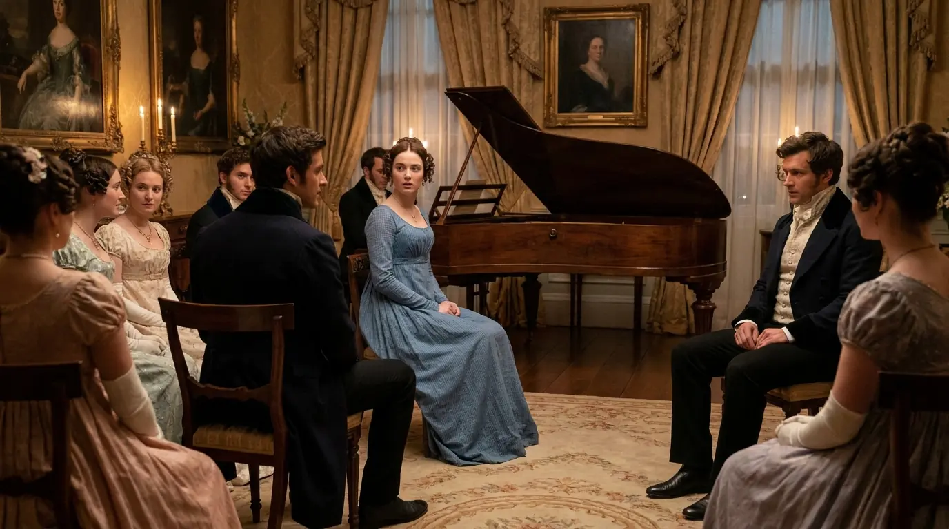 They Invited Her Only to Fill the Table — Until the Most Eligible Duke Took the Seat Beside Her