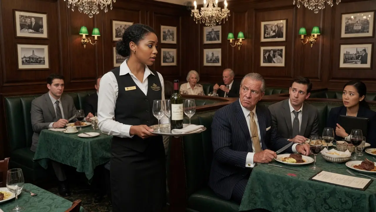 Billionaire Called A Waitress "Uneducated" — Then Her Answer Made Him Froze