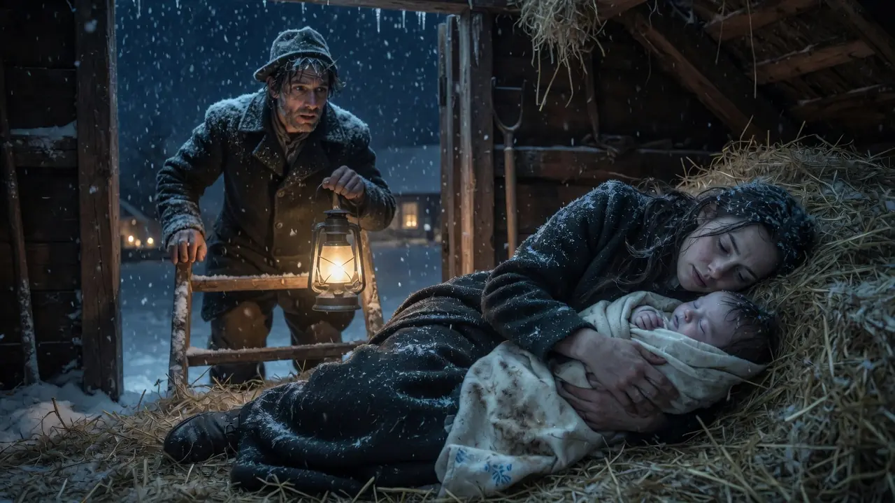 On Christmas Night, He Found Her Sleeping in the Hayloft With Her Baby — And He Asked Her To Go Home With Him