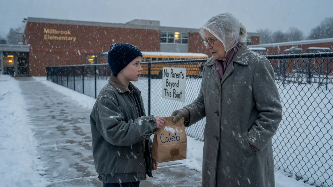 Poor Boy Shared His Only Lunch With A Forgotten Old Woman — Years Later, She Left A Letter