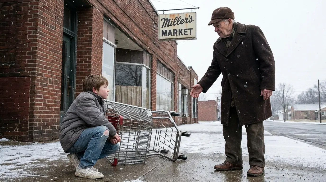 Homeless Boy Fixed An Old Man’s Grocery Cart — Years Later, A Key Was Waiting At The Shelter