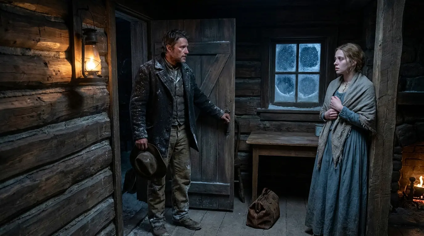 “Just Do It, Cowboy,” The Bride Whispered — As He Held Her Up Against The Cabin Wall