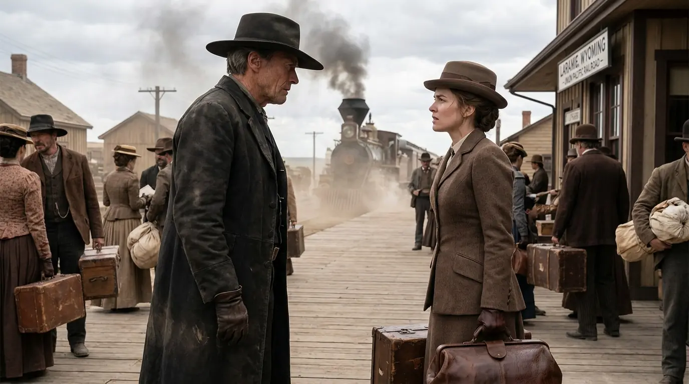 She Took Her Sister’s Place on the Train — The Rancher Looked at Her and Said “I’ll Take You”