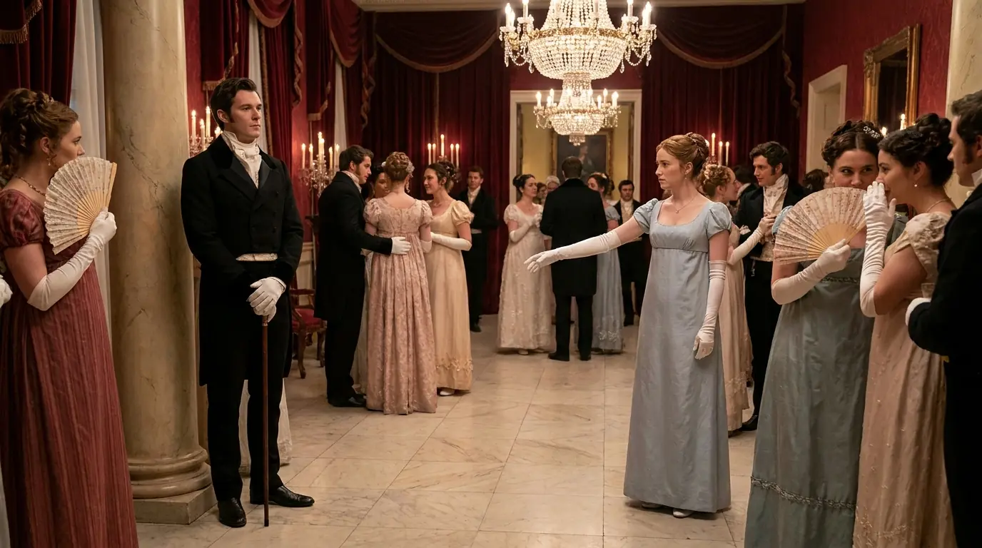 No One Wished To Dance With The Blind Duke — Until A Humble Young Lady Took His Hand