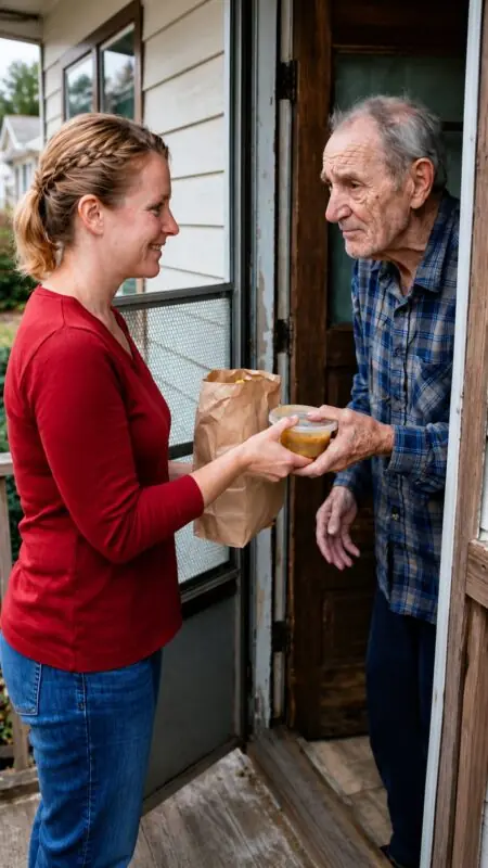 For seven years, I cooked meals for the coldest, most difficult old man on my street… and when he passed away, what he left behind stunned all of us—including his own children.