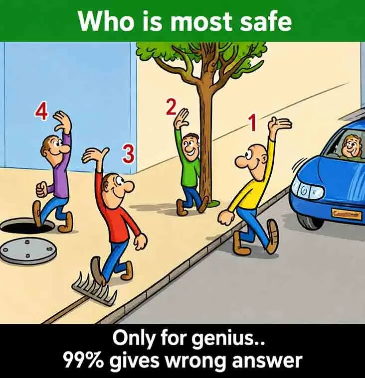 Who is most safe?