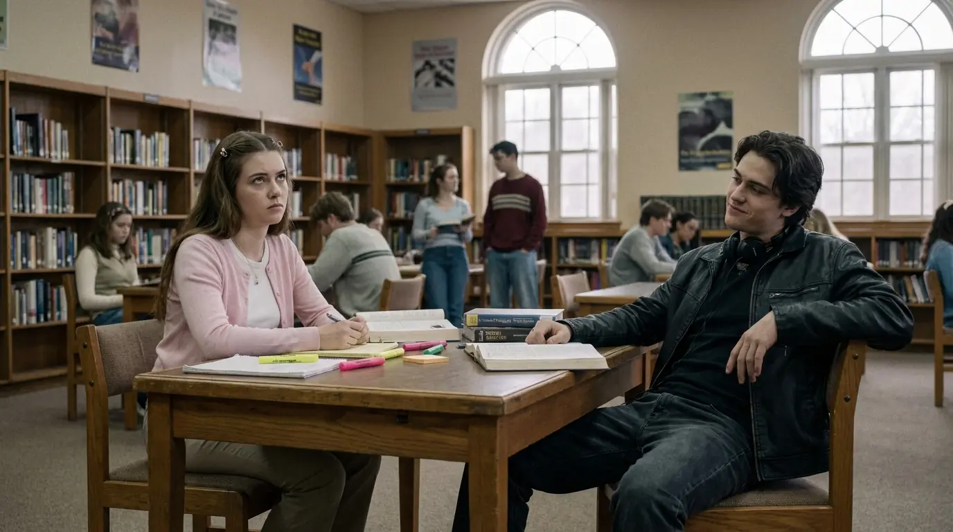 The Bad Boy Was Forced To Tutor The Straight-A Girl — Then She Found His Song Written About Her