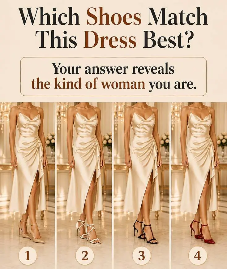 Which Shoes Match This Dress Best?