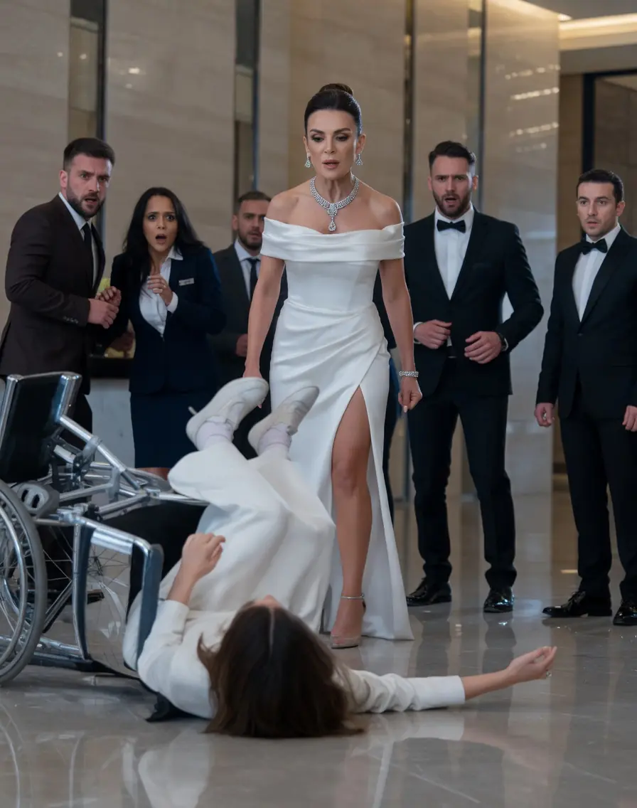The Silent Billionaire in the Shattered Lobby: The Socialite Didn't Realize Whose Daughter She Just Touched