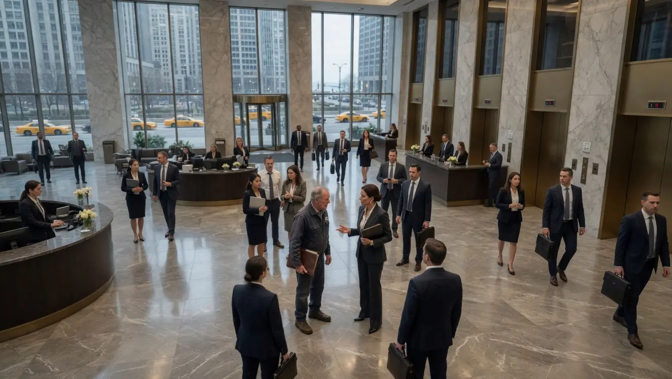 A CEO THREW AN OLD MAN OUT OF HER LOBBY — THEN SHE LEARNED WHO BUILT THE BUILDING