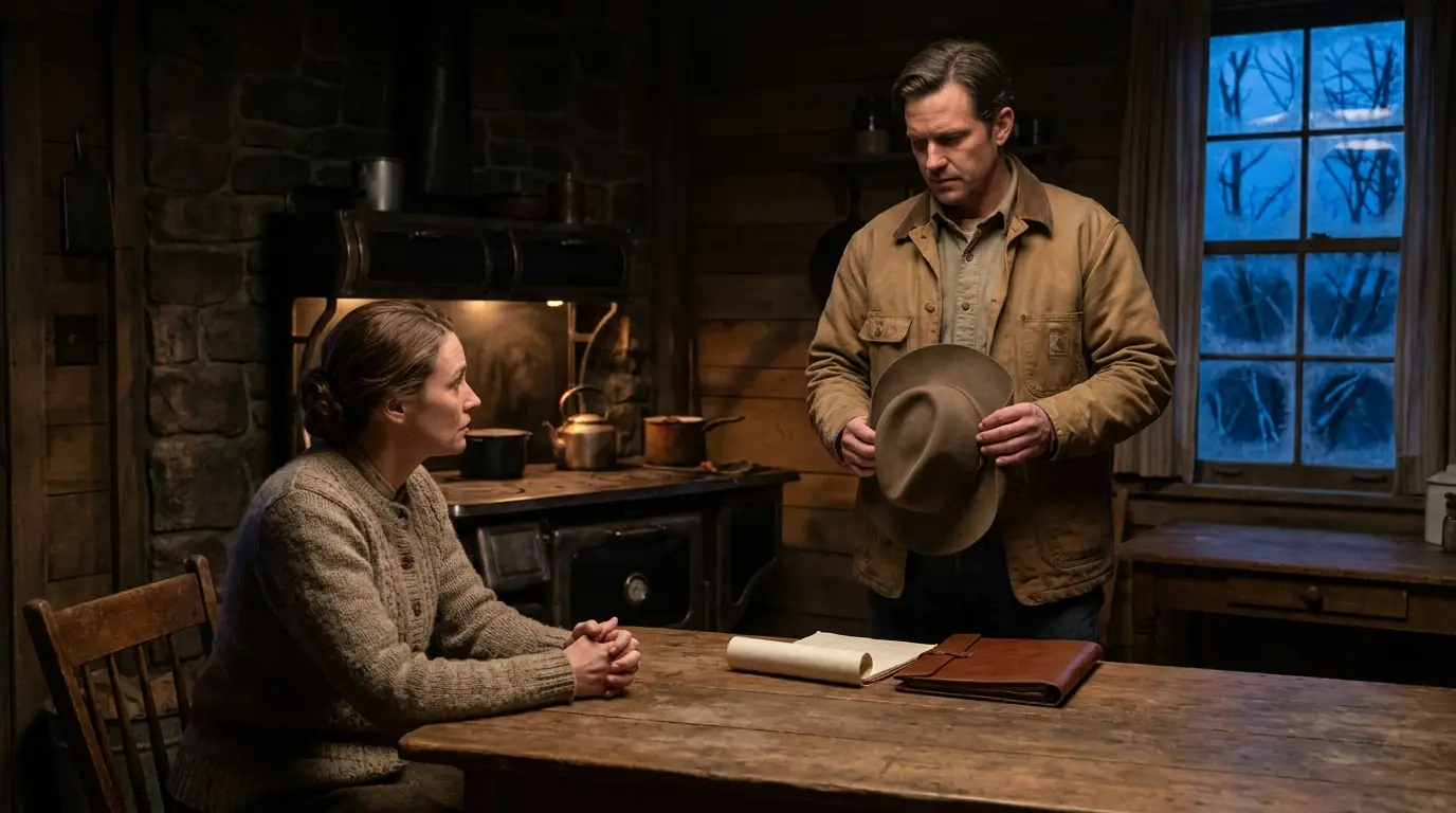 A Lonely Rancher Came for Supper — Then the Children Asked Him to Stay