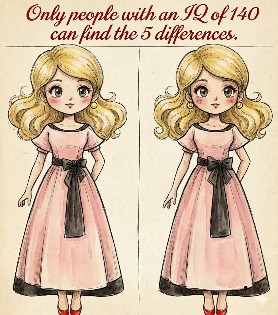 Most People Give Up Before Finding the 5th Difference… Will You?
