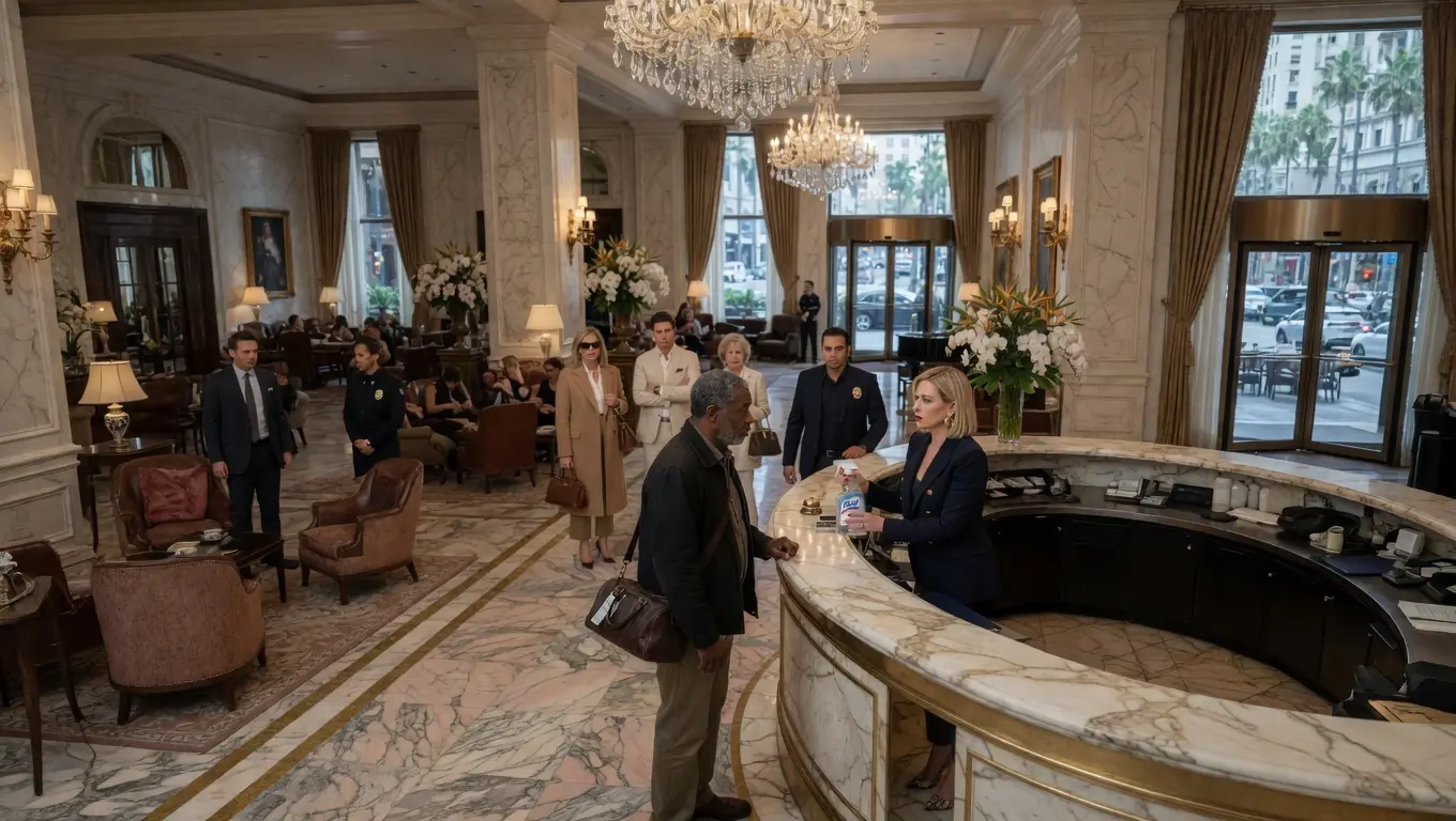 A HOTEL MANAGER SPRAYED A "HOMELESS" MAN IN THE FACE — THEN HE CALLED THE OWNER