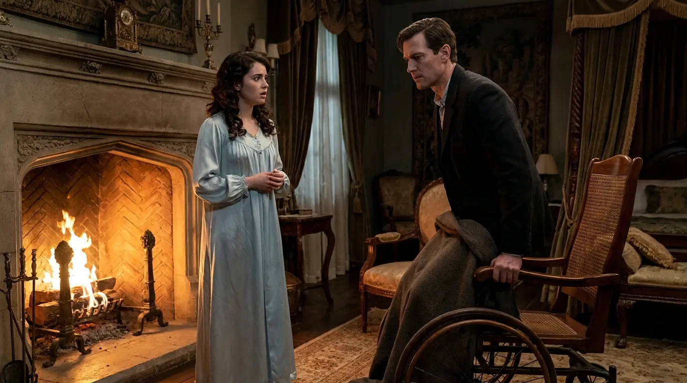 She Was Forced To Marry The Crippled Duke — On Their Wedding Night, He Stood From His Chair And Said