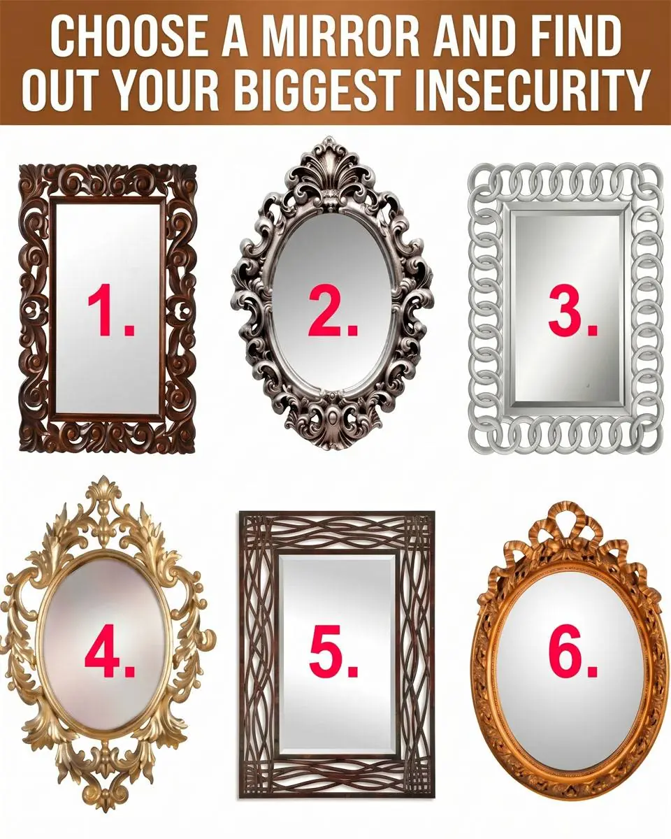 Choose A Mirror And Find Out Your Biggest Insecurity