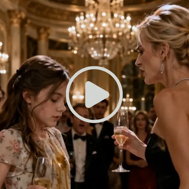 THE GIRL THEY THREW OUT OF THE GALA… UNTIL THE GLASS HIT THE FLOOR