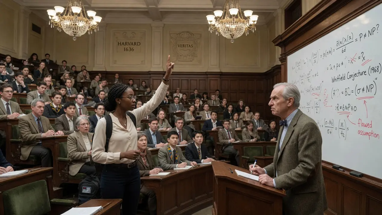 Harvard Professor Bet No One Could Solve It — Then A Girl Raised Her Hand