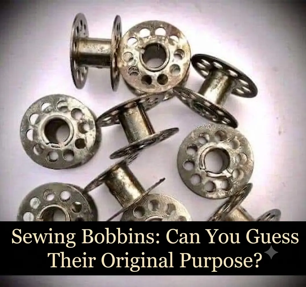Sewing Bobbins: Can You Guess Their Original Purpose?