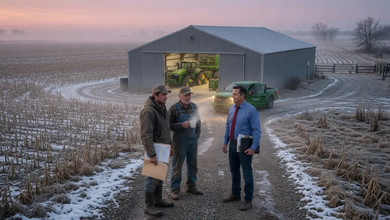 A JOHN DEERE SALESMAN SAID A YOUNG FARMER WAS MAKING A $200,000 MISTAKE — THEN HE SHOWED UP AT THE FARM BEFORE SUNRISE