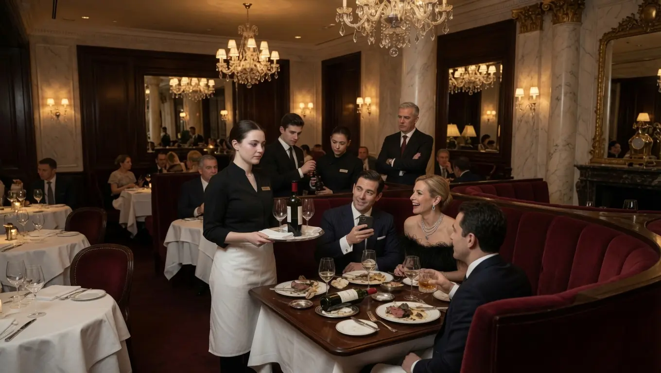 A BILLIONAIRE MOCKED A WAITRESS IN A SECRET LANGUAGE — THEN SHE ANSWERED HIM FLUENTLY