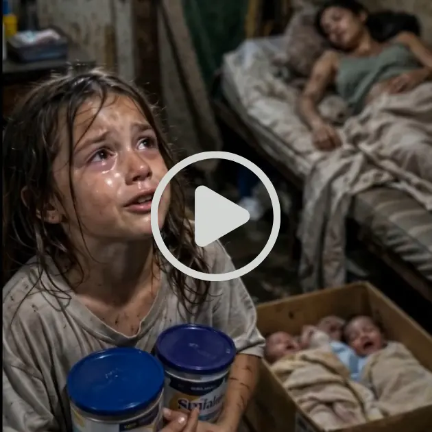 THE LITTLE GIRL KNEELING ON THE DIRTY FLOOR… AND WHAT THE MAN SAW BEHIND HER LEFT HIM SPEECHLESS