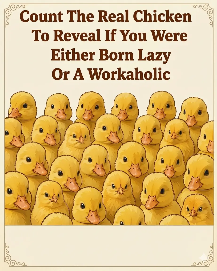 Count The Real Chicken To Reveal If You Were Either Born Lazy Or A Workaholic