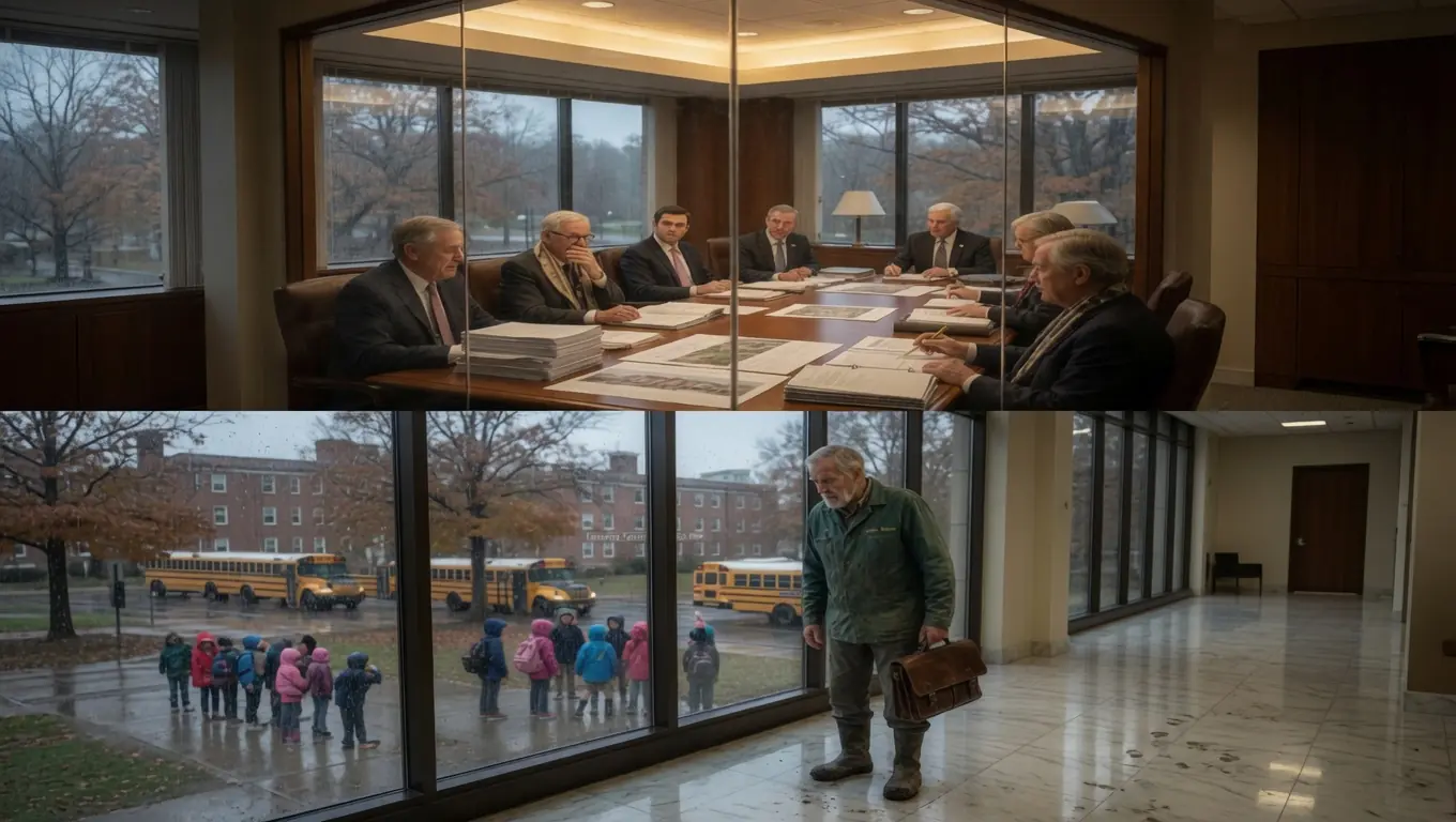 UNIVERSITY TRUSTEES MOCKED AN OLD GROUNDSKEEPER FOR TWELVE DAYS — THEN HE MADE ONE PHONE CALL