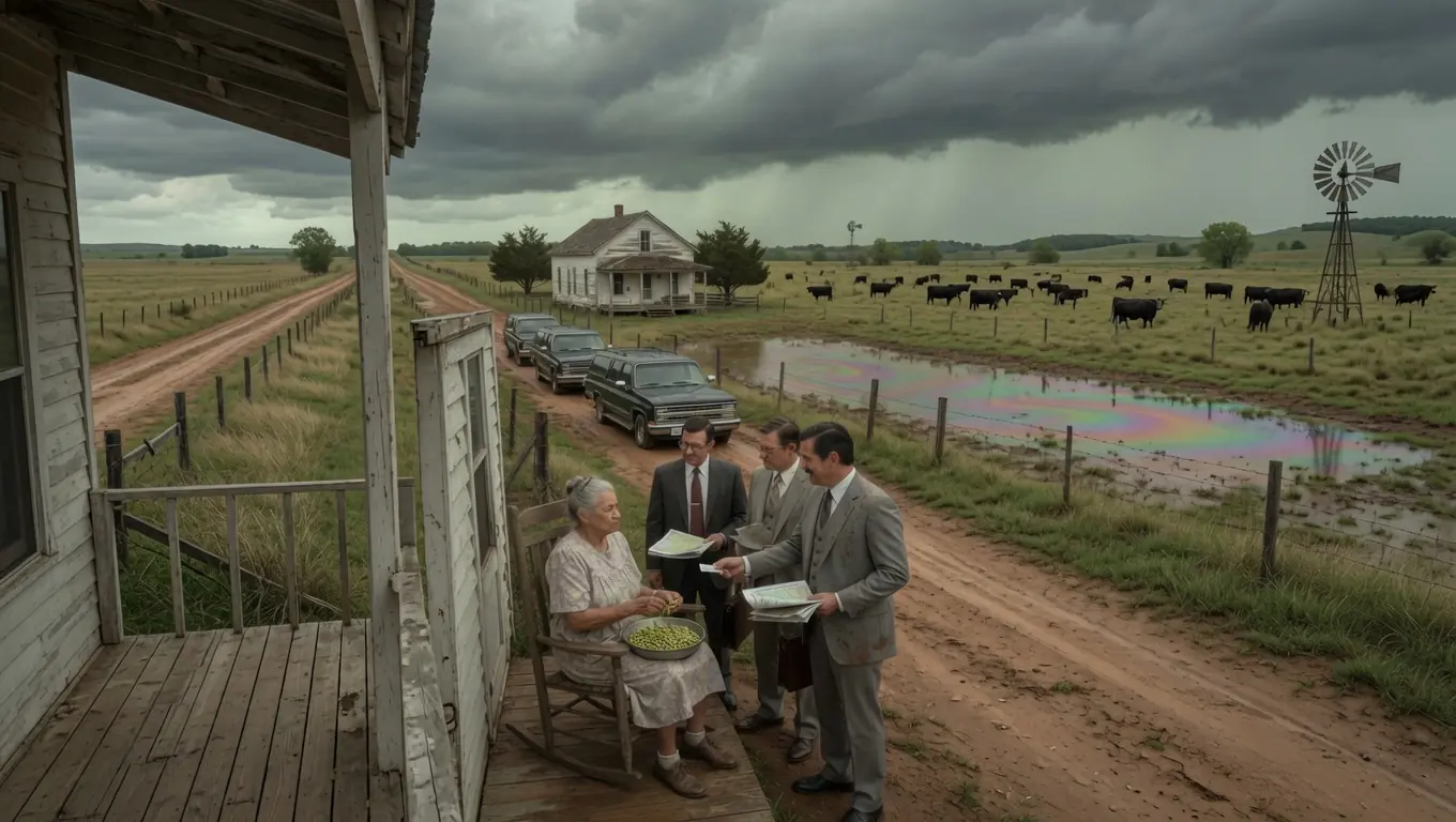 AN OIL EXECUTIVE IGNORED A 71-YEAR-OLD FARM WOMAN’S WARNING — FOUR YEARS LATER HIS COMPANY LOST EVERYTHING