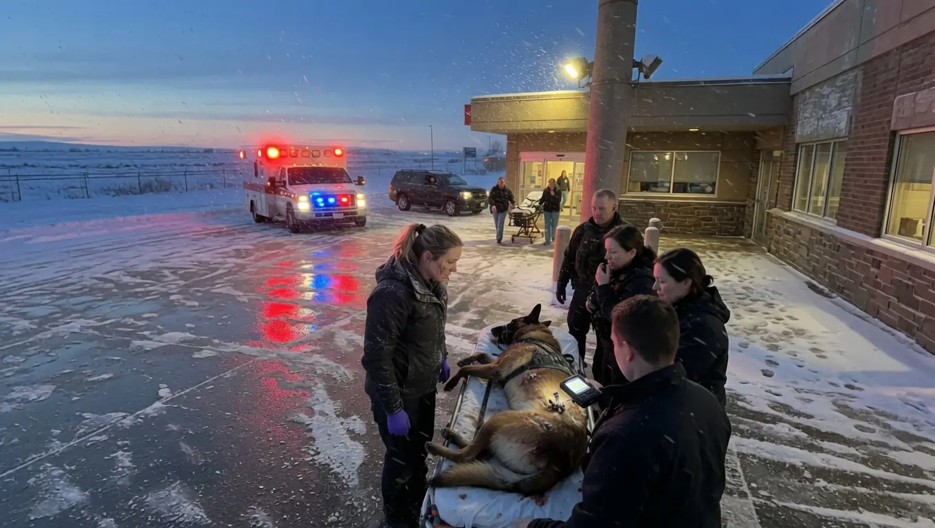 A MILITARY NURSE FOUND A TRACKER INSIDE AN INJURED WAR DOG — HOURS LATER THEY TRIED TO ERASE HER