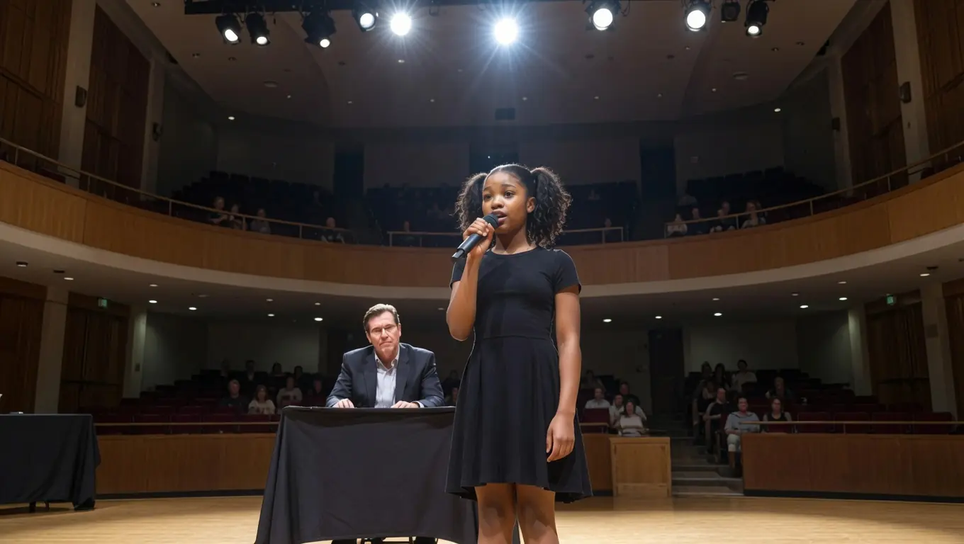 A Billionaire Made Fun Of A Girl — Then Her Voice Soared and the Hall Went Quiet