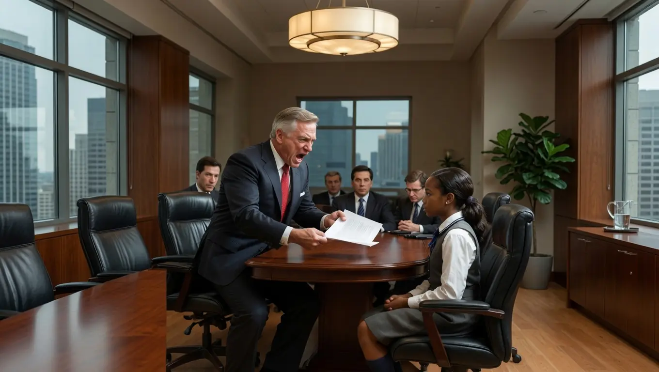 “Translate This, I’ll Give Your Mom My Job” Billionaire Laughed — Until the Girl Spoke