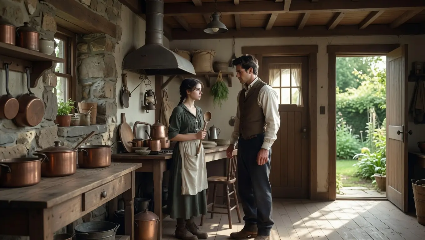 The Wealthy Rancher Disguised Himself as a Farmhand - Then the New Cook Saw Through Him Instantly