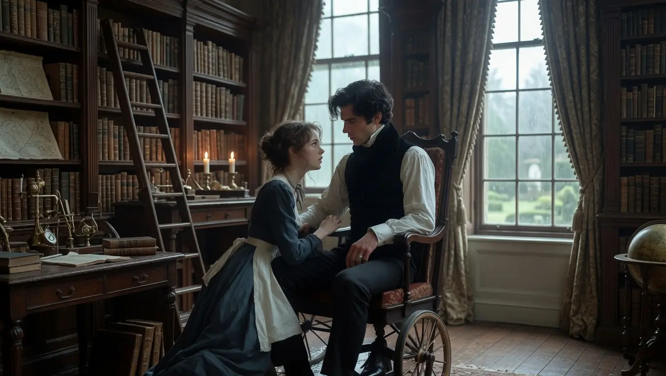She Fell Into the Crippled Duke’s Lap - Then He Walked Again and Whispered, “You’re Mine”