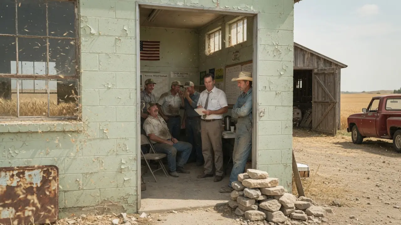 A Kansas farmer said he would stop the wind with nothing but rocks…  They laughed at him for six years.