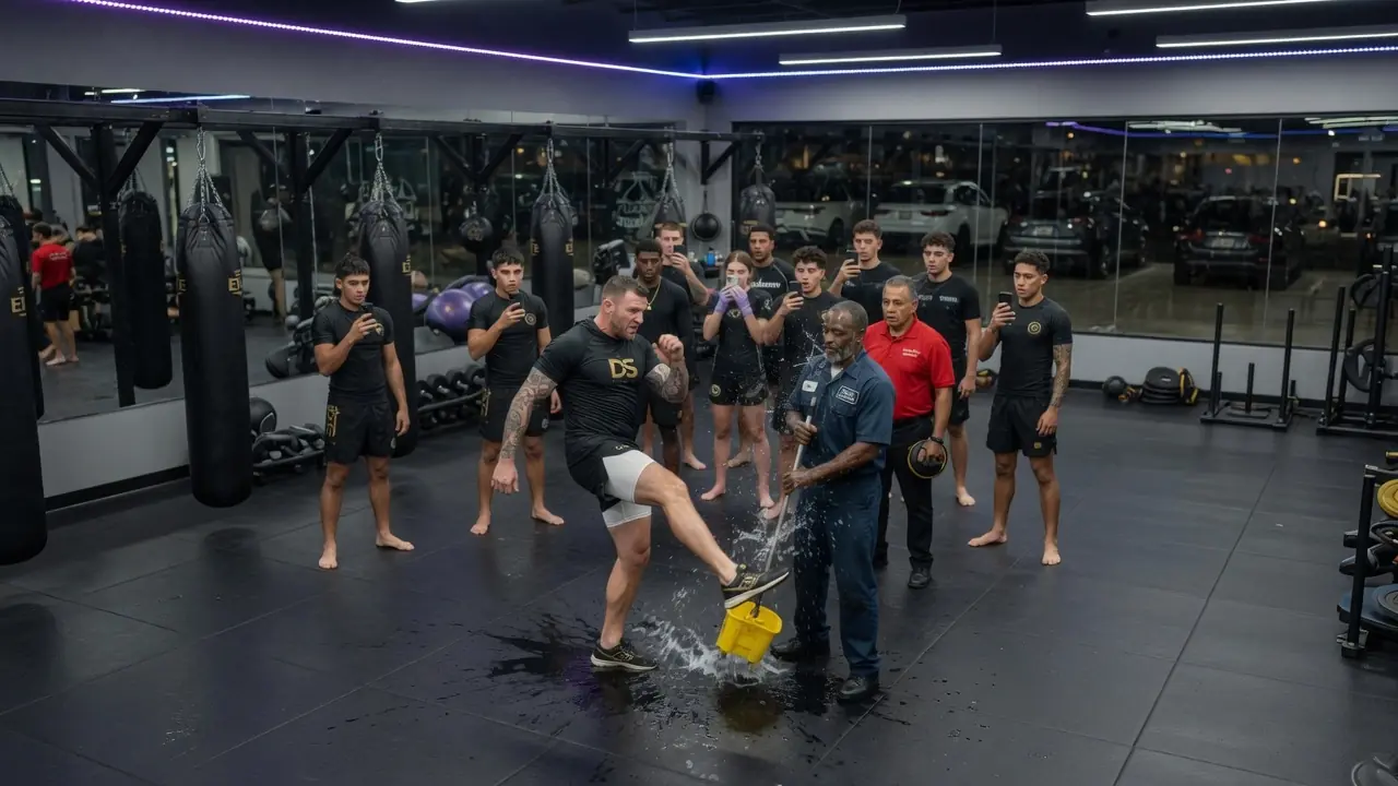 A MILLIONAIRE MMA COACH HUMILIATED HIS BLACK JANITOR FOR THREE YEARS — THEN DISCOVERED THE JANITOR COULD DESTROY HIM IN TEN SECONDS
